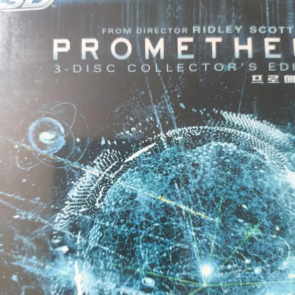 [BUNJANG] Prometheus 3D Blu-ray 3-Disc Collector's Edition / 프로메테우스 3D 블루레이 3디스크 컬렉터스 에디션