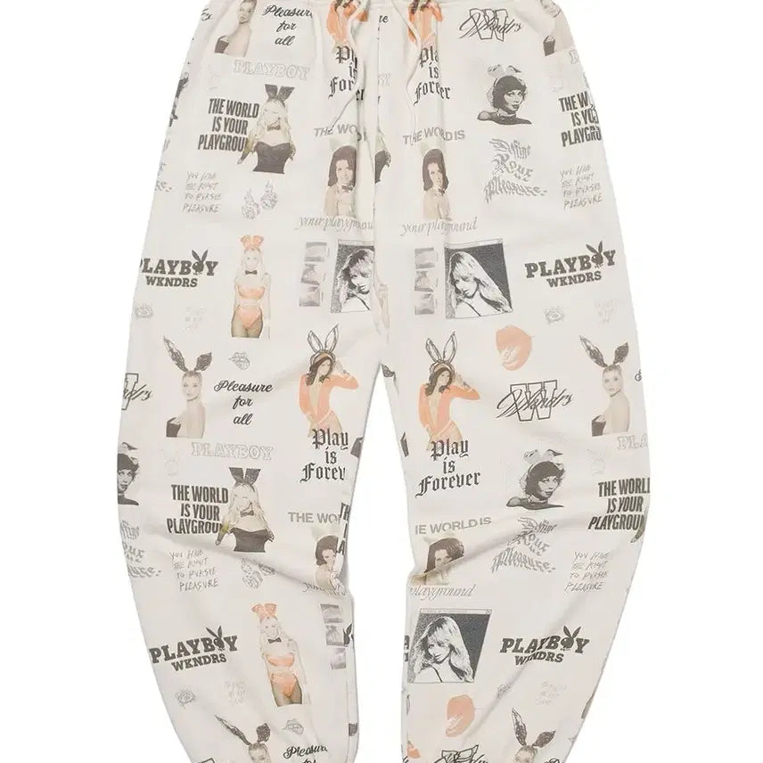 [BUNJANG] Wekandus Playboy Sweatpants XL / 새상품_ 위캔더스 플레이보이 스윗팬츠 XL