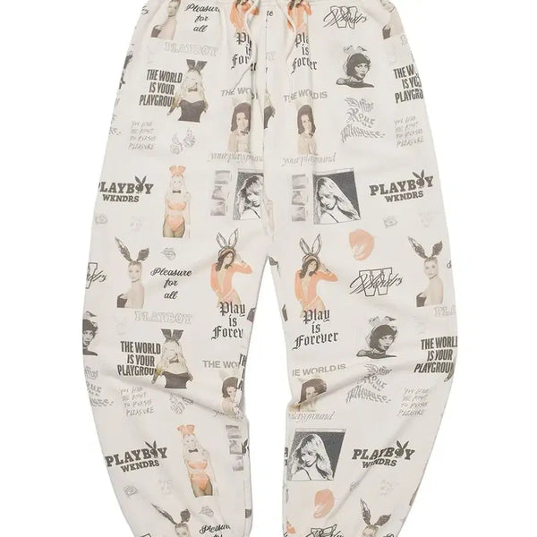 [BUNJANG] Wekandus Playboy Sweatpants XL / 새상품_ 위캔더스 플레이보이 스윗팬츠 XL