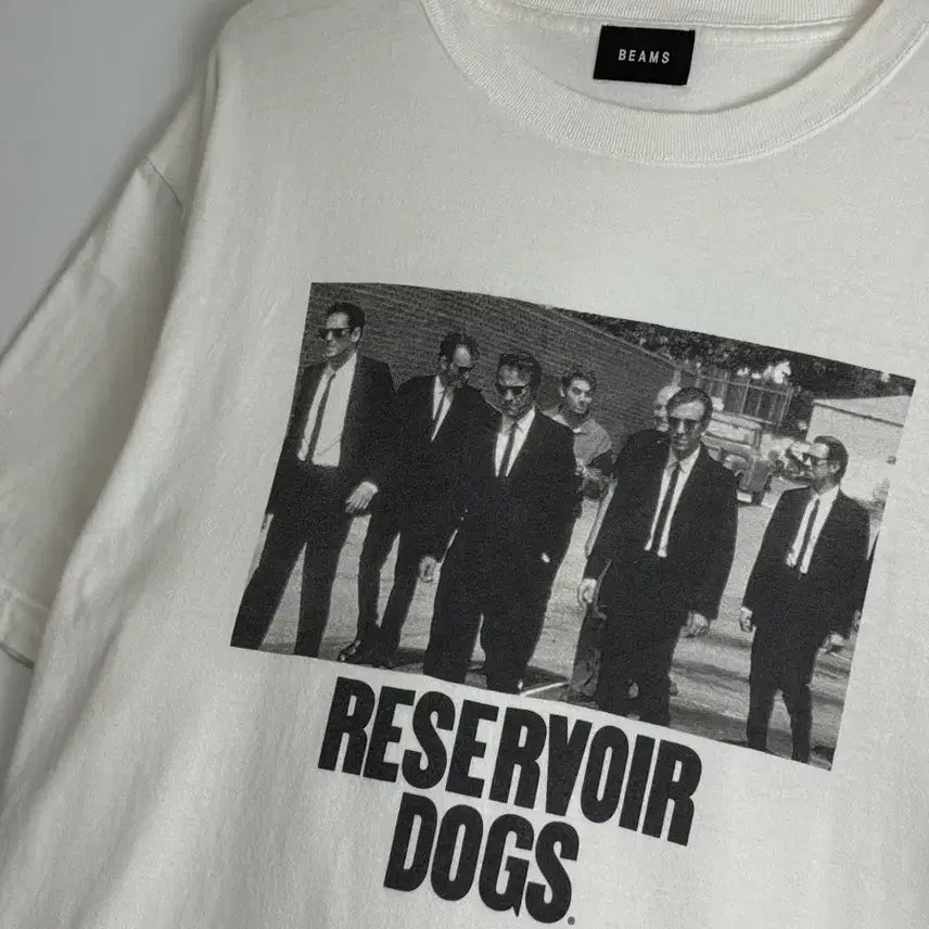[BUNJANG] Beams X Reservoir Dogs Vintage Movie Graphic T-Shirt (L) / 빔스 빔즈 X 저수지의개들 reservoir dogs 반팔 티셔츠 L