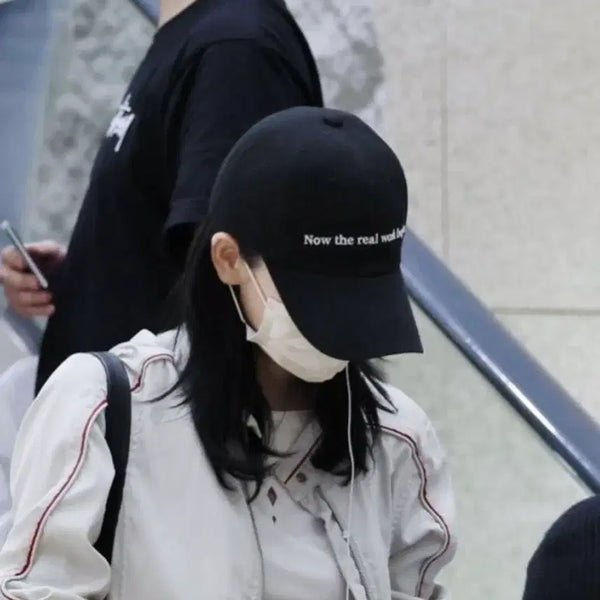 [BUNJANG] NOW THE REAL WORK BEGINS CAP Black / 새상품) 노머 NOW THE REAL WORK BEGINS CAP