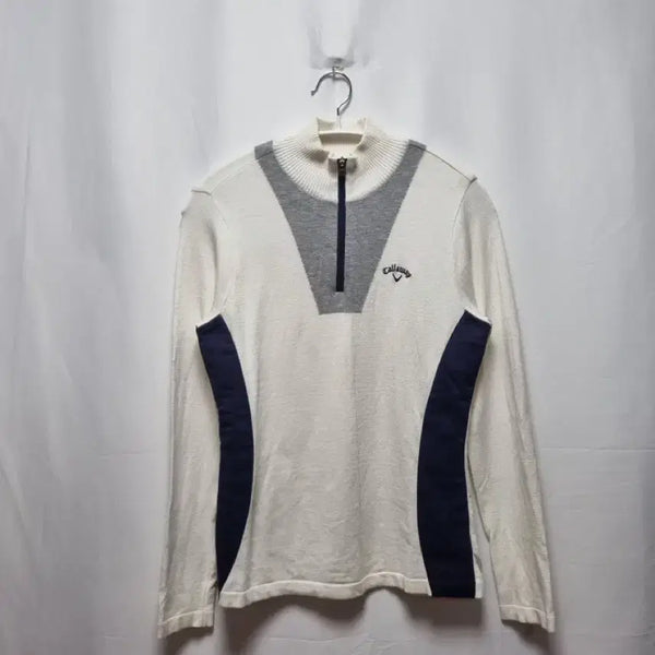 [BUNJANG] Callaway Golf Half-Zip Knit Sweater / 캘러웨이 골프 반집업 니트