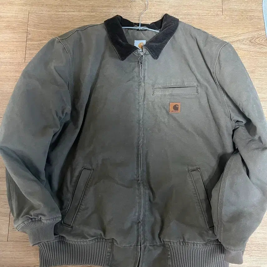 [BUNJANG] Carhartt Bankston Jacket Khaki XL / 칼하트 뱅크스톤 자켓 xl