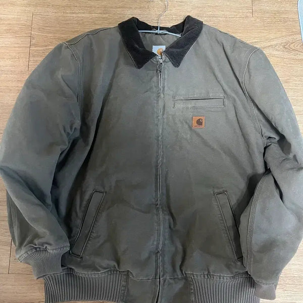 [BUNJANG] Carhartt Bankston Jacket Khaki XL / 칼하트 뱅크스톤 자켓 xl