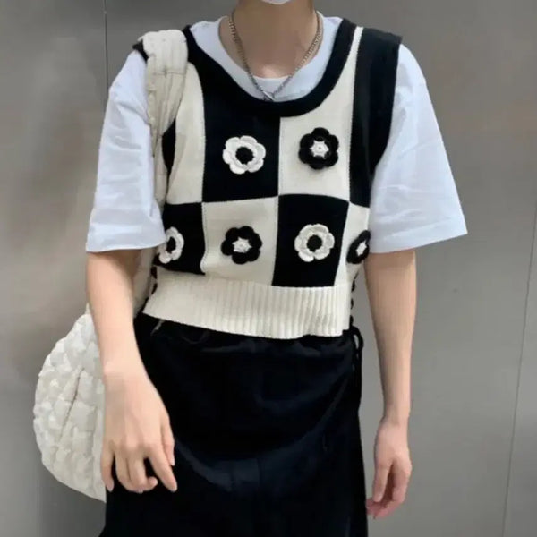 [BUNJANG] Next Week Vintage Flower Vest / 넥스트위크 빈티지 플라워 베스트