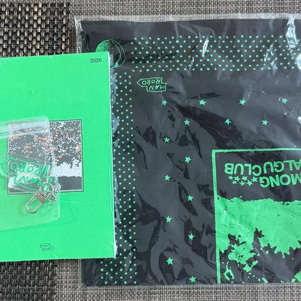 [BUNJANG] Hanroro Jamong Salgu Club 3-Piece Set (Keyring, Bandana, Diary) / 한로로 자몽살구클럽 md 3종 일괄 판매합니다!