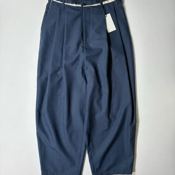 [BUNJANG] CAMIEL FORTGENS XXL Suit Pants Blue / 카미엘 포트젠스 XXL 수트 팬츠 블루