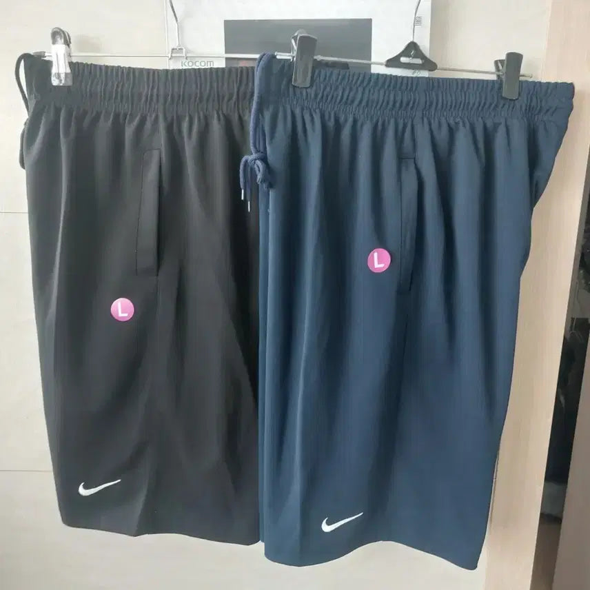 [BUNJANG] Nike Men's Athletic Shorts Black/Navy L / 나이키  반바지 검정/네이비 L  새상품