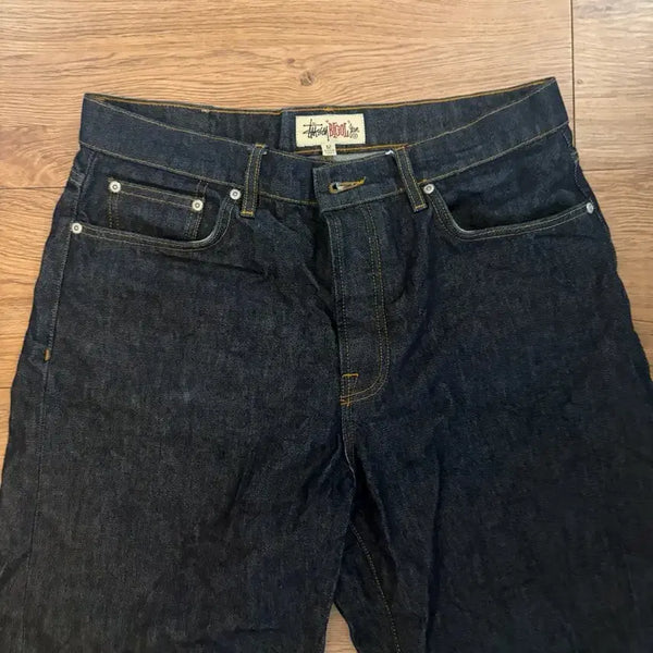 [BUNJANG] Stussy Indigo Big Ol Shorts / [32] 스투시 인디고 빅올진 쇼츠