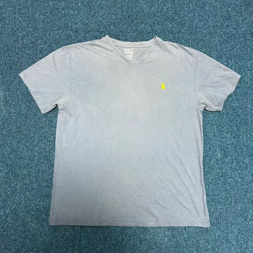 [BUNJANG] Polo Ralph Lauren V-Neck T-Shirt (Size M) / 폴로 랄프로렌 브이넥 반팔티M
