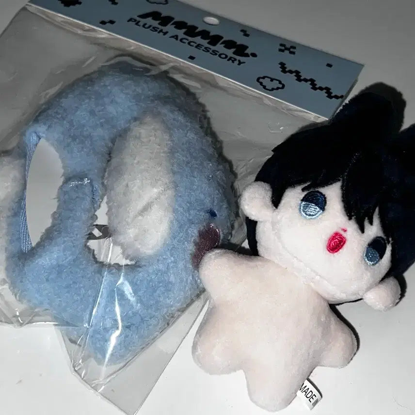 [BUNJANG] PlayV PlayVoo Plushie YeJun + Mmemimu Hat Bundle Set / 플레이브 비공식 인형 플레이뿌 예준+므메미무 모자 일괄