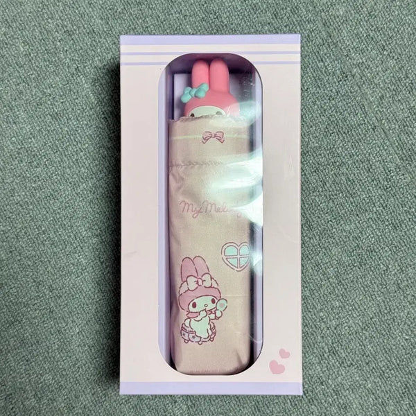 [BUNJANG] Sanrio My Melody Folding Umbrella / 산리오 마이멜로디 접이식 우산 미사용 새 상품