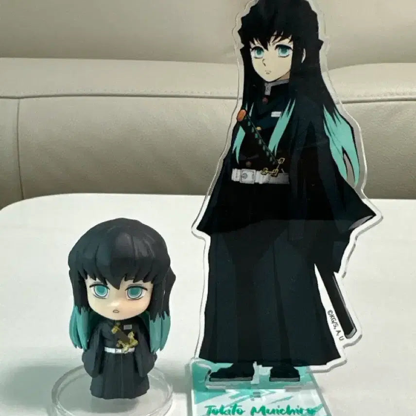 [BUNJANG] Demon Slayer: Kimetsu no Yaiba Muichiro Tokito Acrylic Mini Figure Set / 귀멸의칼날 무이치로 아크릴,미니피규어 세크