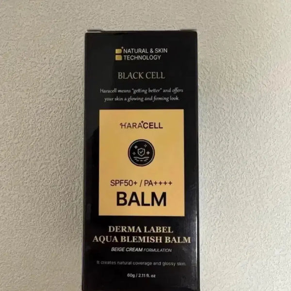 [BUNJANG] Haracel Derma Label Aqua Blemish Balm SPF50+ / 하라셀 더마라벨 아쿠아 블레미쉬 밤