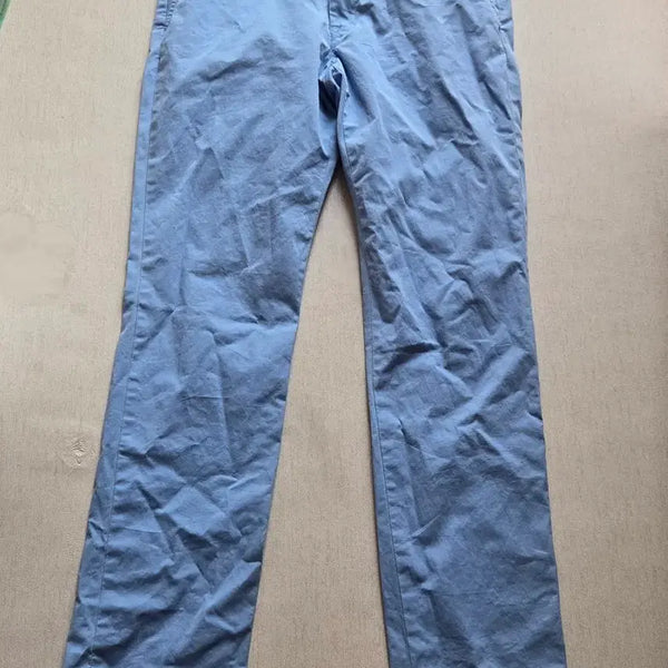 [BUNJANG] Polo Ralph Lauren Straight Fit Cotton Pants Blue 34/34 / 폴로 랄프로렌  스트레이트핏 면바지 블루 34/34