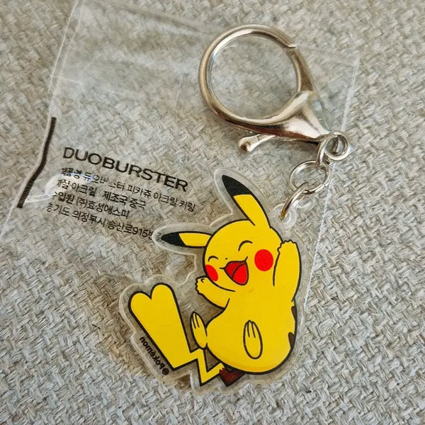 [BUNJANG] Duobuster Pikachu Acrylic Keychain / 새상품) 듀오버스터 피카츄 아크릴 키링