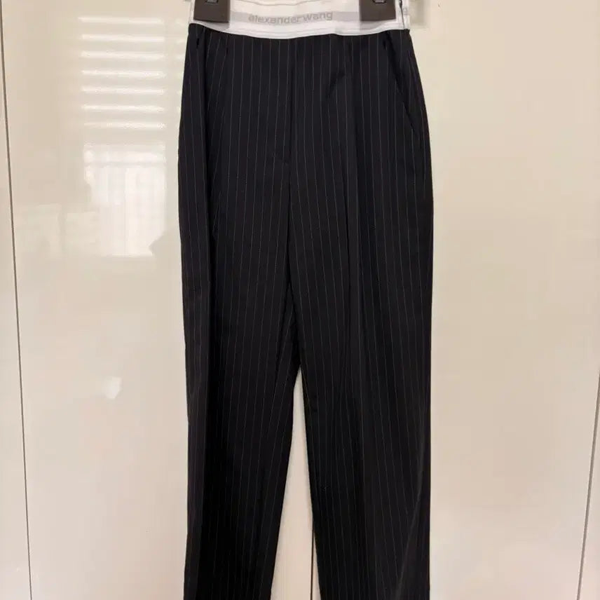 [BUNJANG] Alexander Wang Logo Banding Pants / 알렉산더왕 로고 밴딩 팬츠