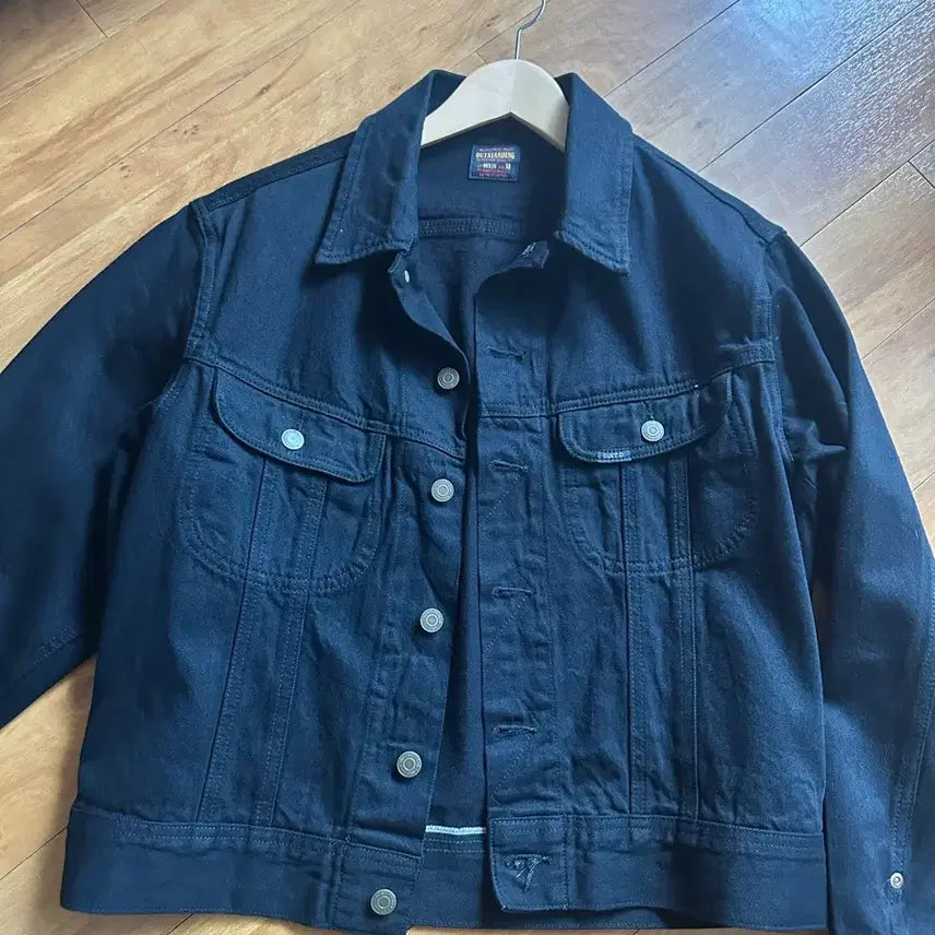 [BUNJANG] Outstanding 50s Western Rider Selvage Jacket Black / 아웃스탠딩 50s 웨스턴 라이더 셀비지 자켓 블랙