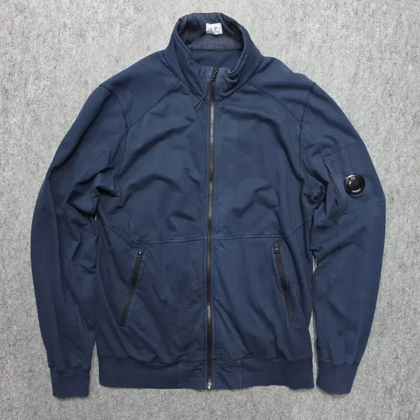 [BUNJANG] CP Company Arm Lens Pocket Full Zip Sweat Jacket L / CP 컴퍼니 암포켓 렌즈 와펜 풀 집업 스웻 자켓 L