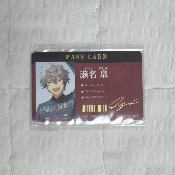[BUNJANG] Ensemble Stars Izumi Sena 6th Anniversary Pass Card / 앙스타 세나이즈미 6주년 통행증 사원증