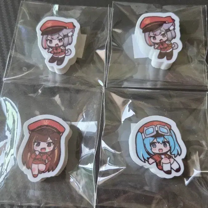 [BUNJANG] Stellive Time Travel Terminal5 Eraser (Shiro, Liz, Tabby) / 스텔라이브 Time Travel Terminal5 지우개