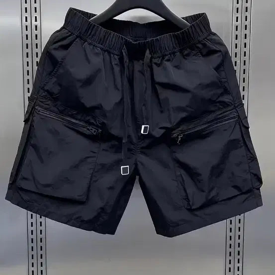 [BUNJANG] Black Cargo Shorts Size 34 / 블랙 카고 반바지 블랙 카고 m 34