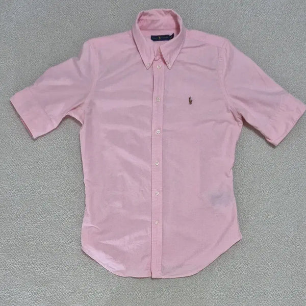 [BUNJANG] Polo Ralph Lauren Oxford Short Sleeve Shirt / 폴로 랄프로렌 옥스포드 반팔 셔츠