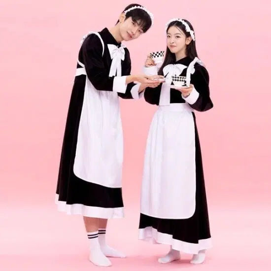 [BUNJANG] Maid Outfit School Uniform S Size / 메이드복 체육대회 졸업사진 판매