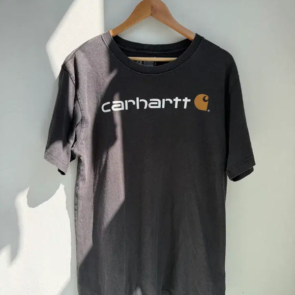 [BUNJANG] Carhartt T-Shirt Charcoal / 칼하트 반팔티 M 차콜