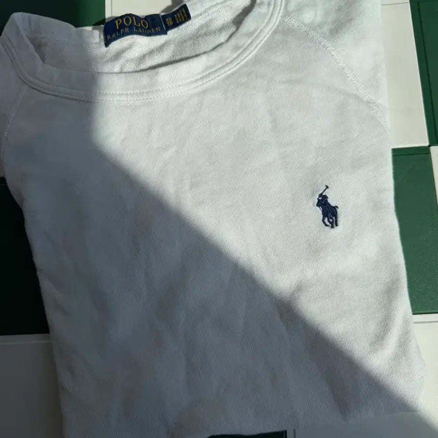 [BUNJANG] Polo Ralph Lauren White T-Shirt / 폴로 랄프로렌 화이트 반팔티