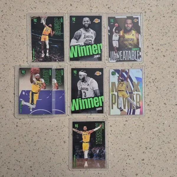 [BUNJANG] LA Lakers Collection (LeBron James and Others) Trading Cards / LA레이커스 여러장(르브론 외)
