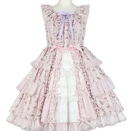 [BUNJANG] Angelic Pretty Petit Bouquet Dress and Bonnet Set / 엔젤릭프리티 petit bouquet