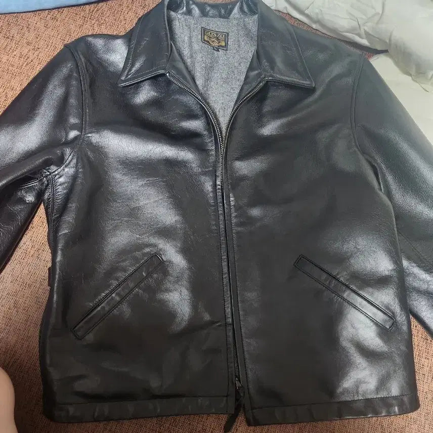 [BUNJANG] Gonjo Acapella Clothing Leather Jacket L / 곤조 아카펠라클로딩 가죽자켓
