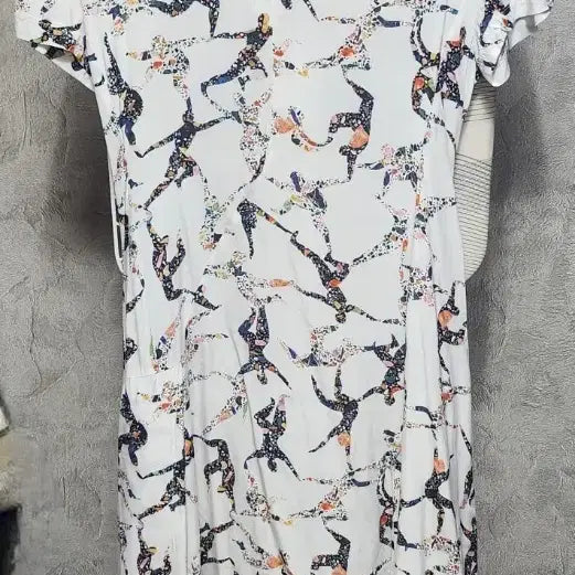 [BUNJANG] BEAMBYRULA Patterned Long Dress / 빔바이룰라 원피스