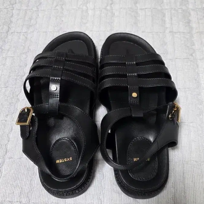 [BUNJANG] System Glaze Waterproof Sandals - Black / 시스템 글레이즈 워터프루프 245 블랙