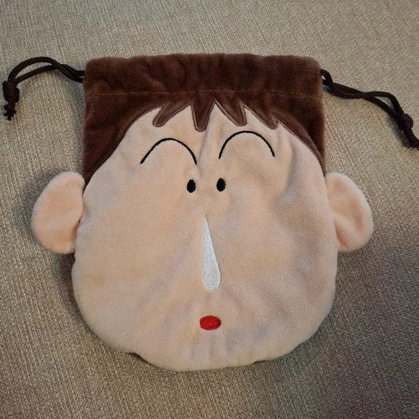[BUNJANG] Crayon Shin-chan Misae Face Pouch / 짱구 맹구 얼굴 파우치