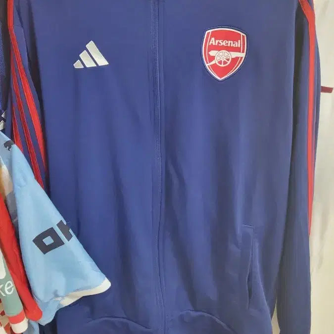 [BUNJANG] Adidas Arsenal 24-25 DNA Track Top / 아디다스 24-25 아스날 dna 트랙탑