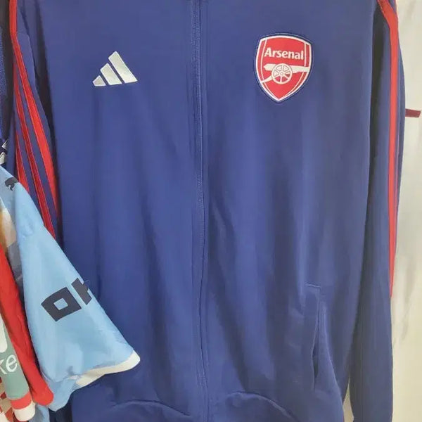 [BUNJANG] Adidas Arsenal 24-25 DNA Track Top / 아디다스 24-25 아스날 dna 트랙탑