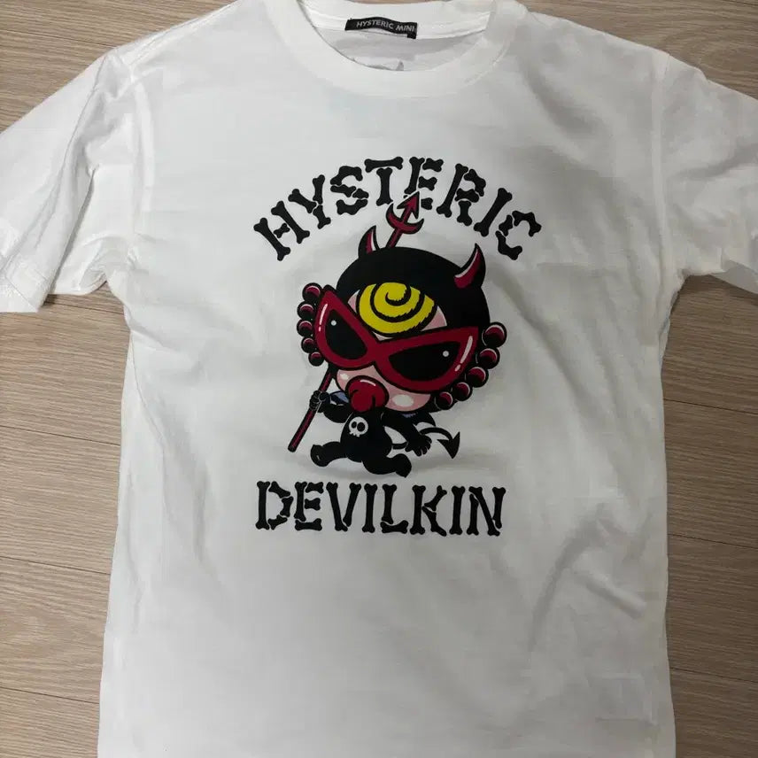 [BUNJANG] Hysterics Mini 140 Short Sleeve T-Shirt / 히스테릭미니 140 반팔