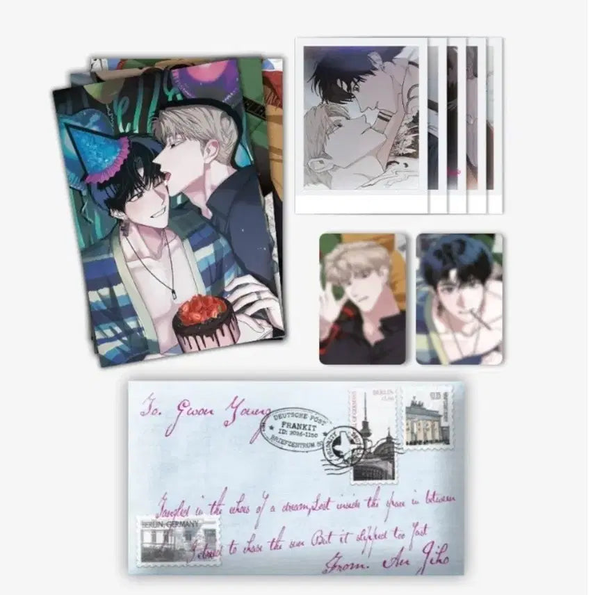 [BUNJANG] Yulhae Berlin Snap Package 'Mulgaeui Bam' Photocard / 열해 재이미샵 베를린 스냅 패키지 물가의 밤 물밤 포토카드 포카