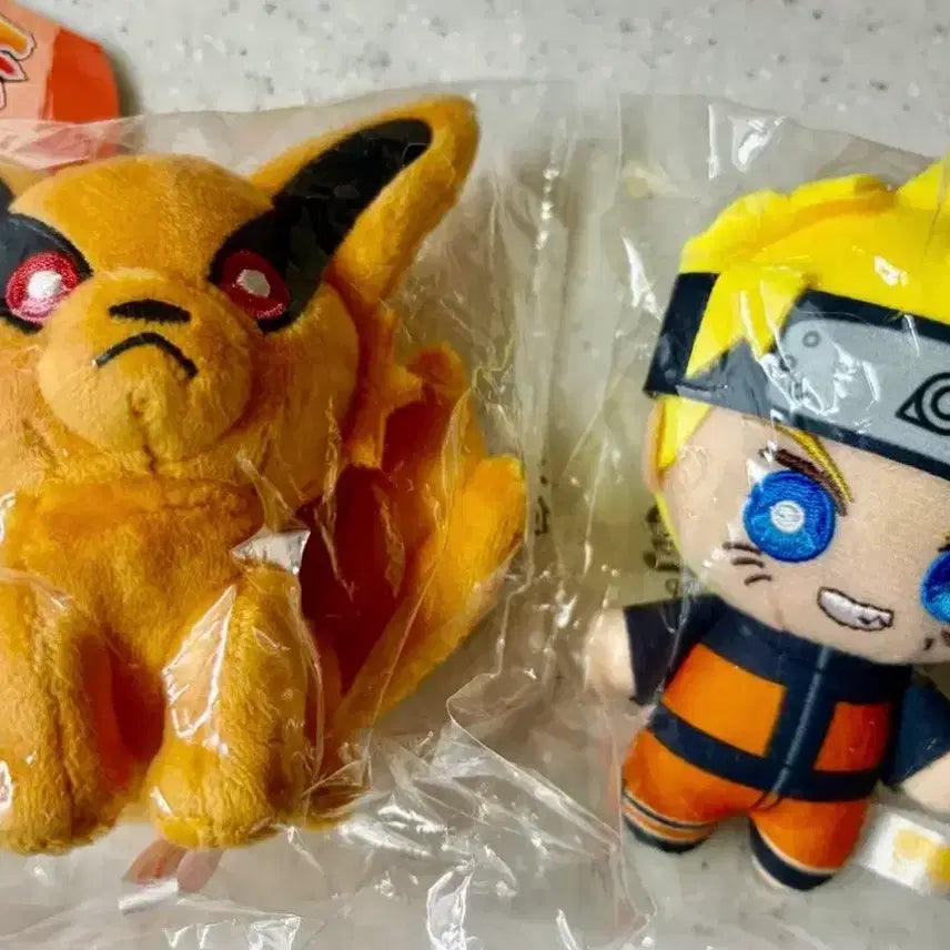 [BUNJANG] Naruto Kurama Ball Chain Mascot Plush Doll Bundle Set (Sealed) / 일괄) 나루토 쿠라마 볼체인 마스코트 누이 인형 미개봉
