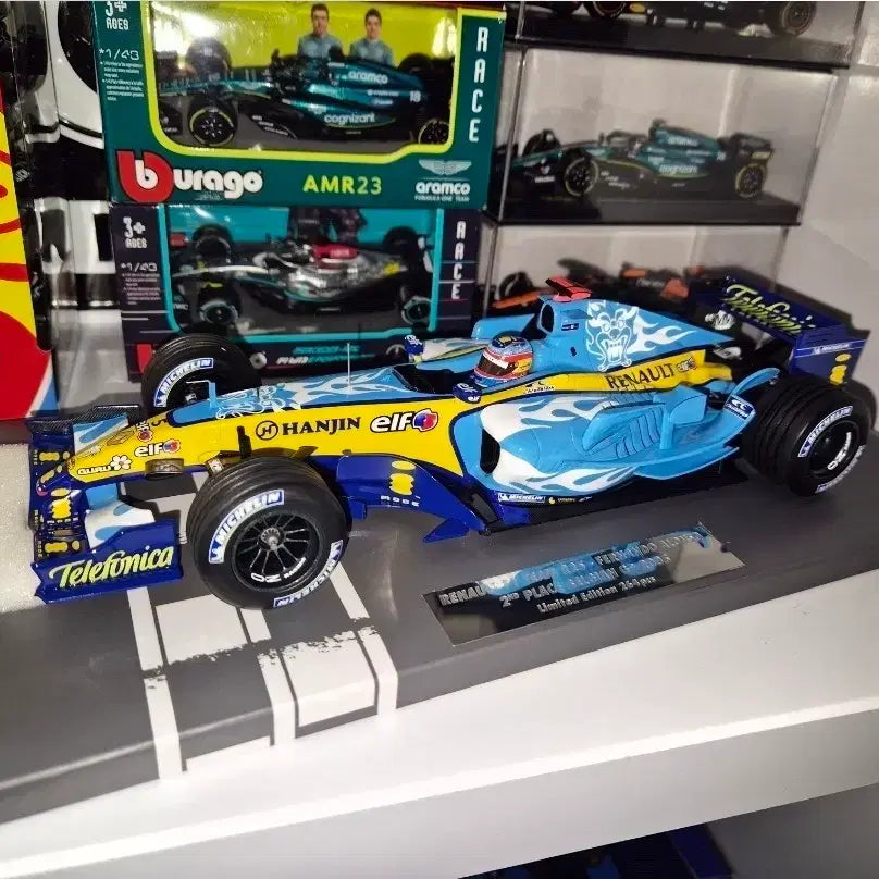 [BUNJANG] Minichamps Fernando Alonso 2005 Renault R25 1:18 Diecast Model / f1 페르난도 알론소 월챔 2005 르노 R25 1:18 다이캐스트