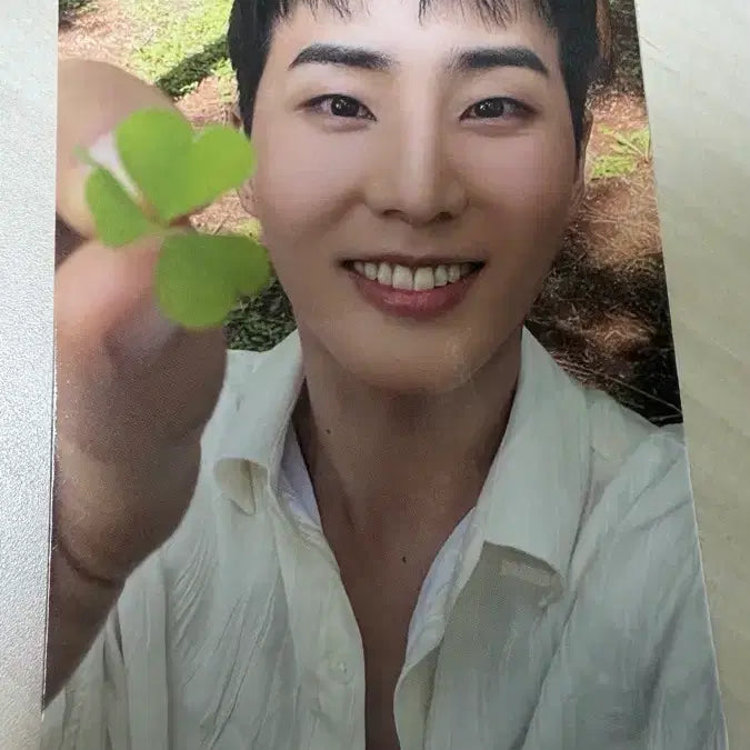 [BUNJANG] Young K Letters with note Clover Photocard / 영케이 렛윗노 클로버 포카