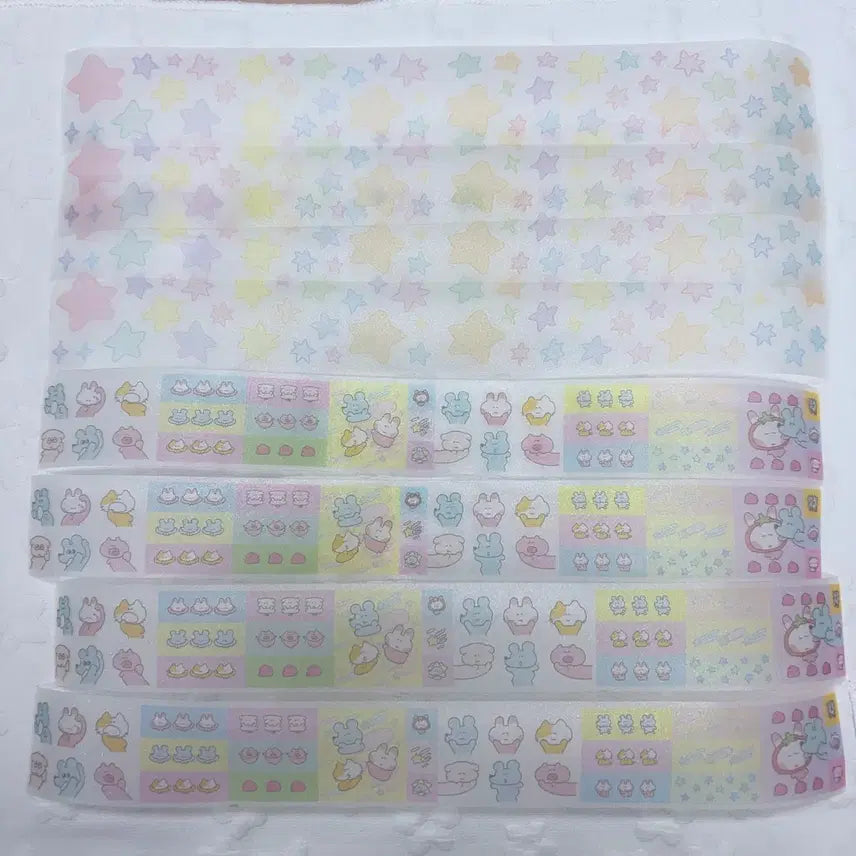 [BUNJANG] Sukidoki & Biondi Kiss Cut Sticker Bundle / 수키도키/비온뒤 키스컷 띵 5종일괄 다꾸