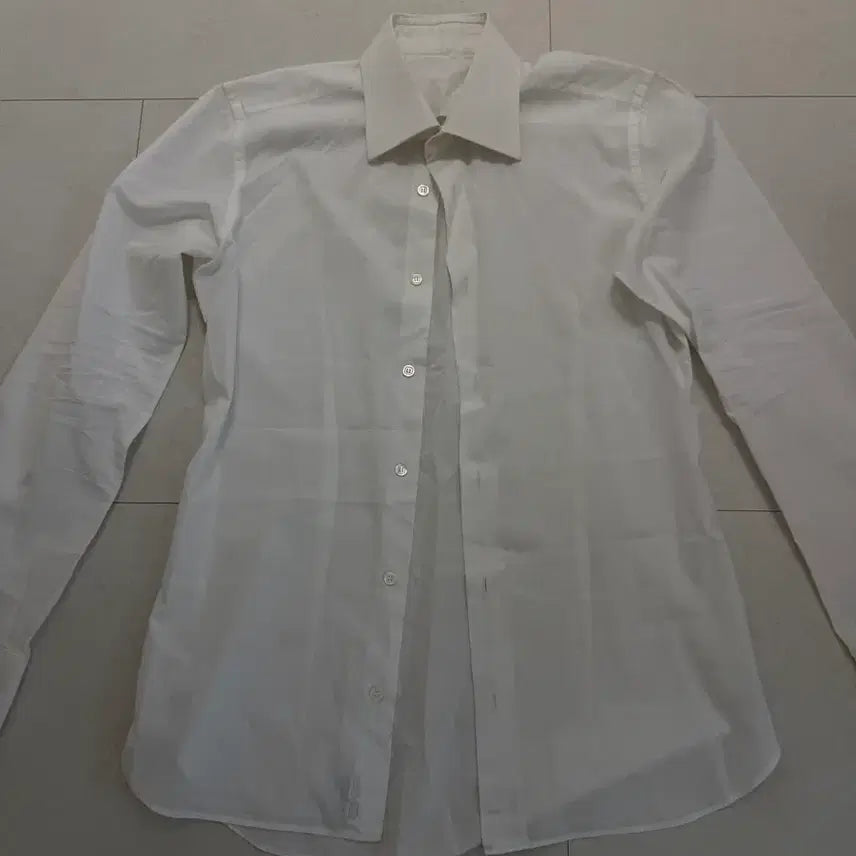 [BUNJANG] UMAN White Shirt (Size 01) / UMAN 화이트 셔츠 01