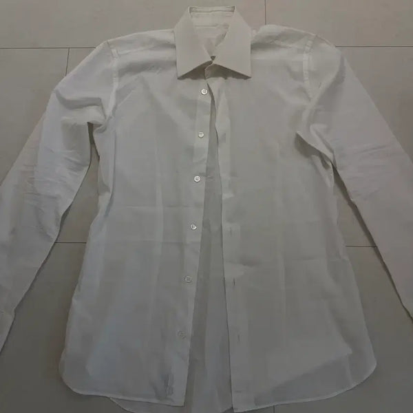 [BUNJANG] UMAN White Shirt (Size 01) / UMAN 화이트 셔츠 01
