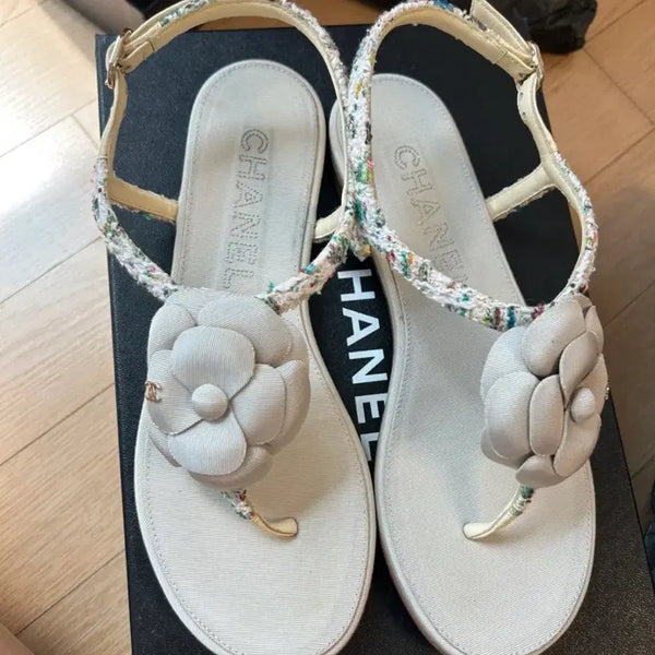 [BUNJANG] Chanel Sandals Size 37 / (정품) 샤넬 샌들 (37)