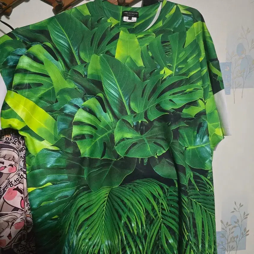 [BUNJANG] Comme des Garçons Homme Plus 24SS Forest Print T-Shirt / 꼼데가르송 옴므플러스 24SS 숲 프린트 티셔츠 L사이즈