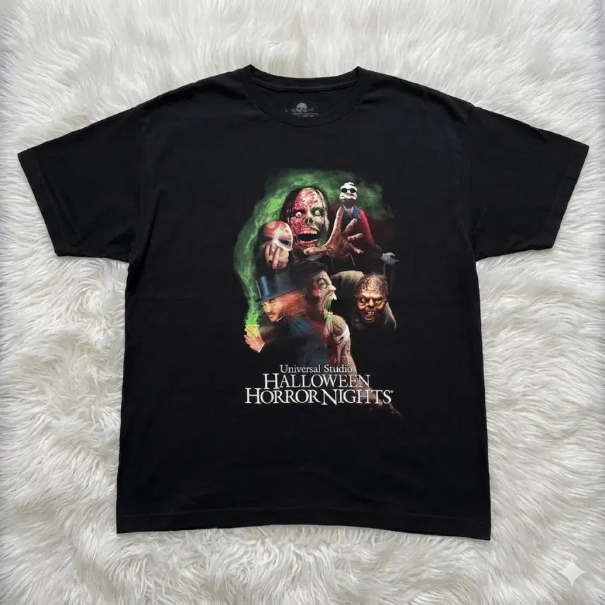 [BUNJANG] Universal Studios Halloween Horror Nights Graphic T-Shirt XL / (시즌오프)유니버설 스튜디오 할로윈 호러 나이츠 반팔 티셔츠 XL