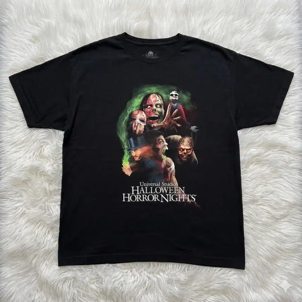 [BUNJANG] Universal Studios Halloween Horror Nights Graphic T-Shirt XL / (시즌오프)유니버설 스튜디오 할로윈 호러 나이츠 반팔 티셔츠 XL
